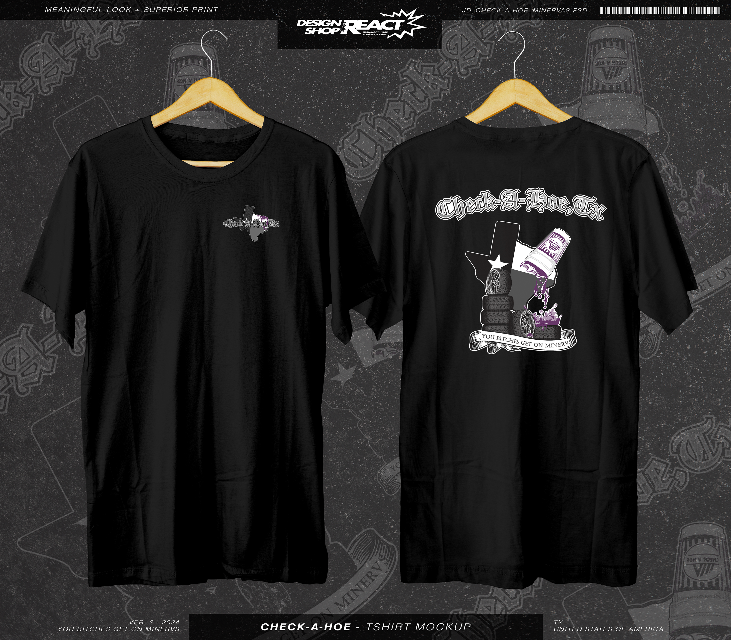 Check A Hoe, Tx T-Shirt – jetdavis.parts