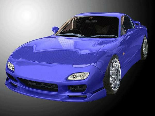 Hot Parts - RX-7 FD3S Simple Design Aero Set Body Kit
