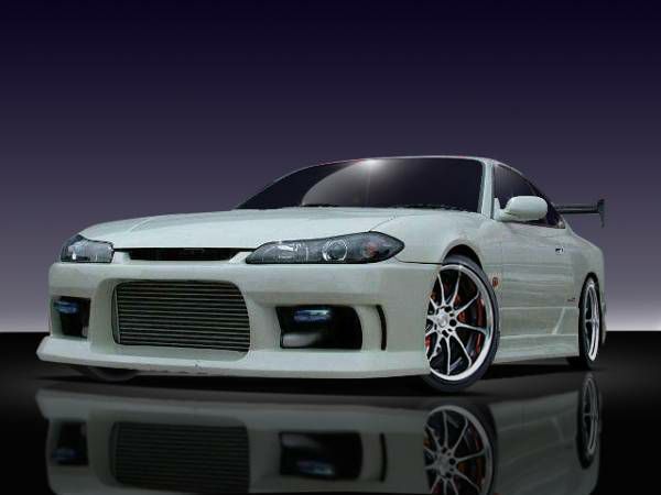 (IN STOCK) Hot Parts - S15 Silvia Aero Big Mouth Design Front Bumper