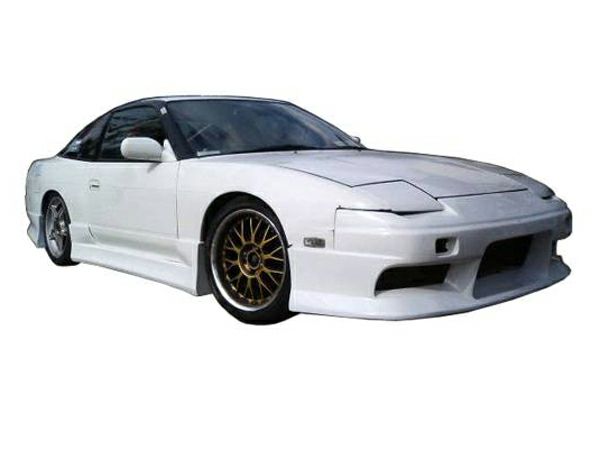 (IN STOCK) Hot Parts - RPS13 180SX 240SX Aerobic Mouth Design Front Bumper