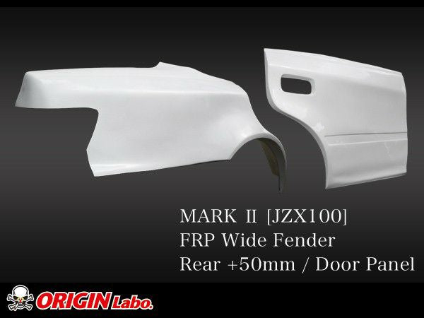 (IN STOCK) Origin Labo Rear Fenders 50mm for Toyota Mark II JZX100