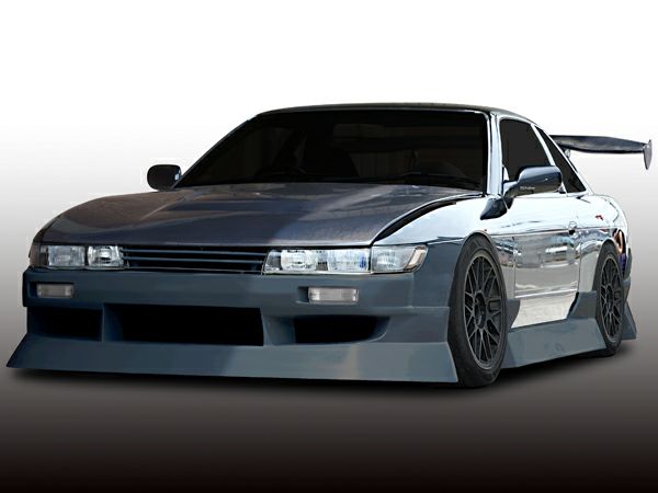 (IN STOCK) Hot Parts - S13 Coupe/Silvia Aero Extension Body Kit