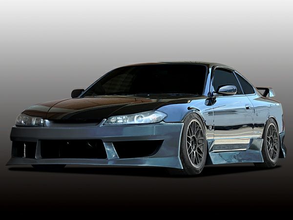 (IN STOCK) Hot Parts - S15 Silvia Aero Extension Design Body Kit