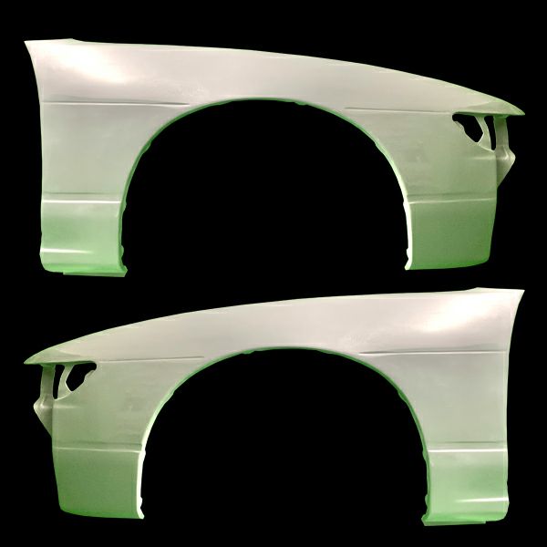 Hot Parts - S13 Silvia Genuine Shape Front Fender Pair