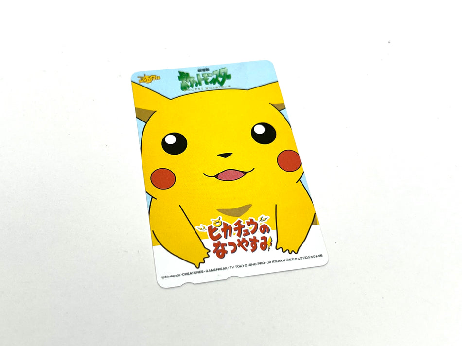 Pokémon Pikachu Telephone Card