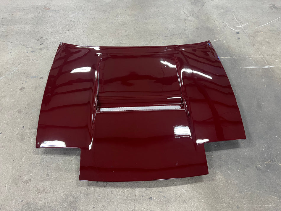 (IN STOCK) M-Sports Red Colored Carbon Hood S13 180sx/240sx
