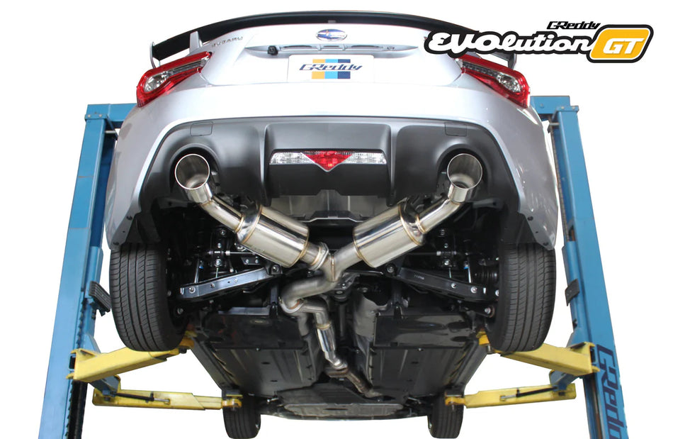 GReddy Evolution GT Cat-Back Exhaust for 17+ Toyota 86