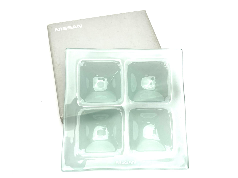 Nissan Glass Tray W/ Packaging