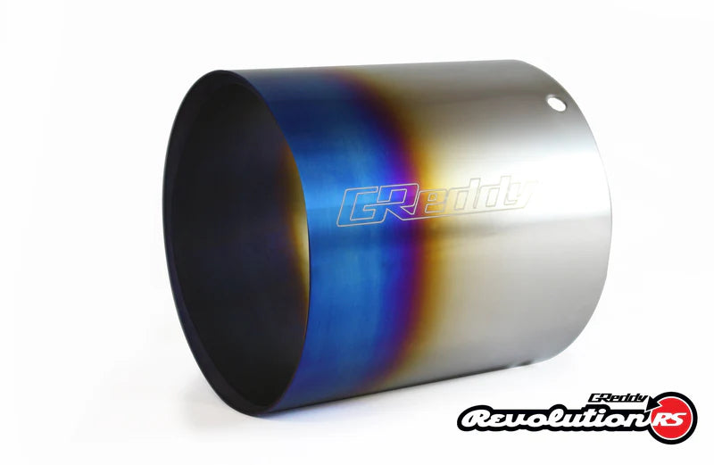 GReddy Optional Revolution RS Titanium Tip(s) 105mm Dia.