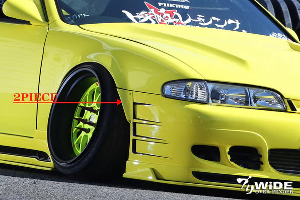 326POWER Buri Wide Over Fenders for S14 ZENKI – jetdavis.parts 326POWER Buri Wide Over Fenders for S14 ZENKI – jetdavis.parts