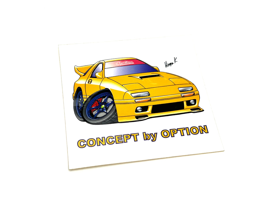 Concept Option Sticker Mazda Rx7 FC