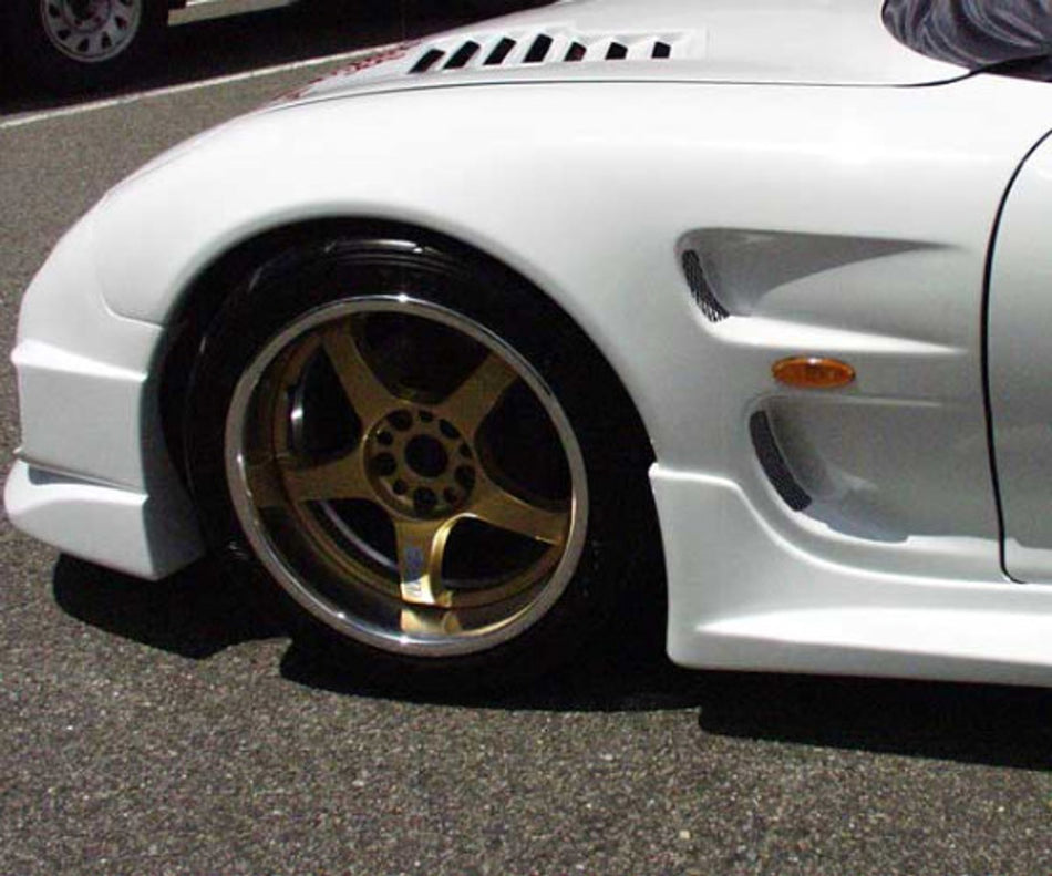 Charge Speed - D-1 Style Front 20MM Wide Body Fenders - RX7 FD