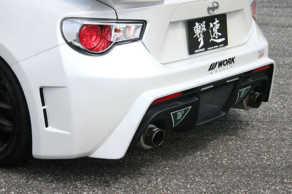 Charge Speed - Type 2 Rear Bumper with LED BACKUP LAMP and REAR REFLECTOR - ZN6 FRS/BRZ