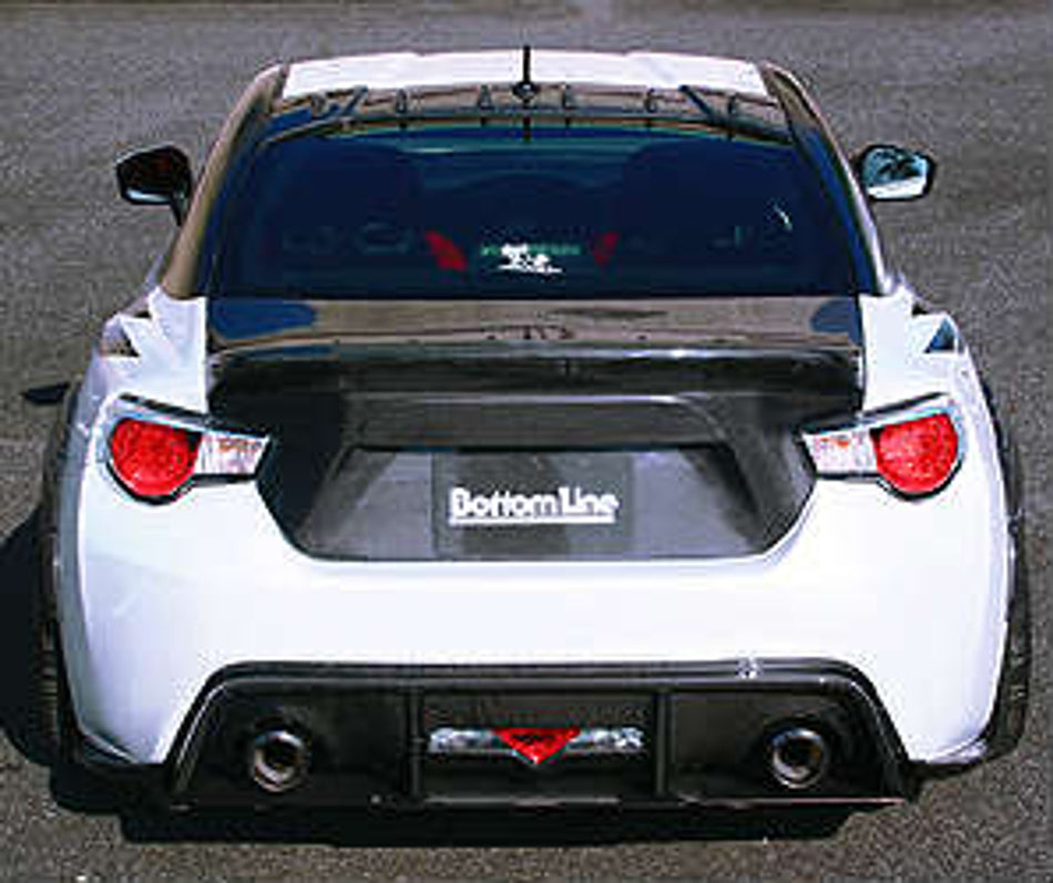 Charge Speed - FRP Aero Trunk with Integrated Rear Spoiler & Finisher - ZN6 FRS/BRZ