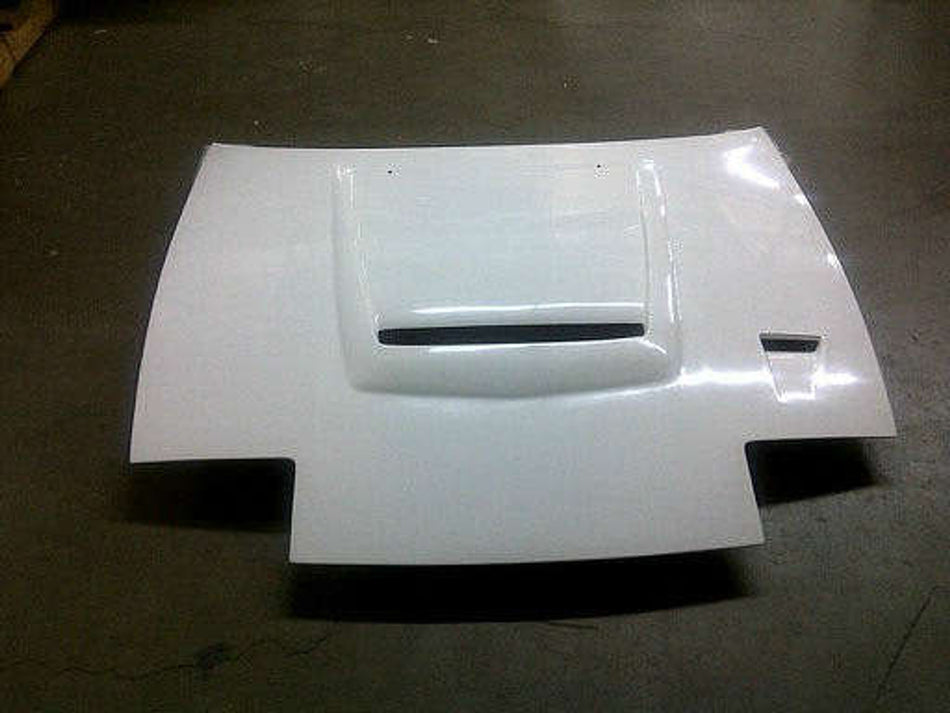 Charge Speed - Vented FRP Hood - S13 Hatch