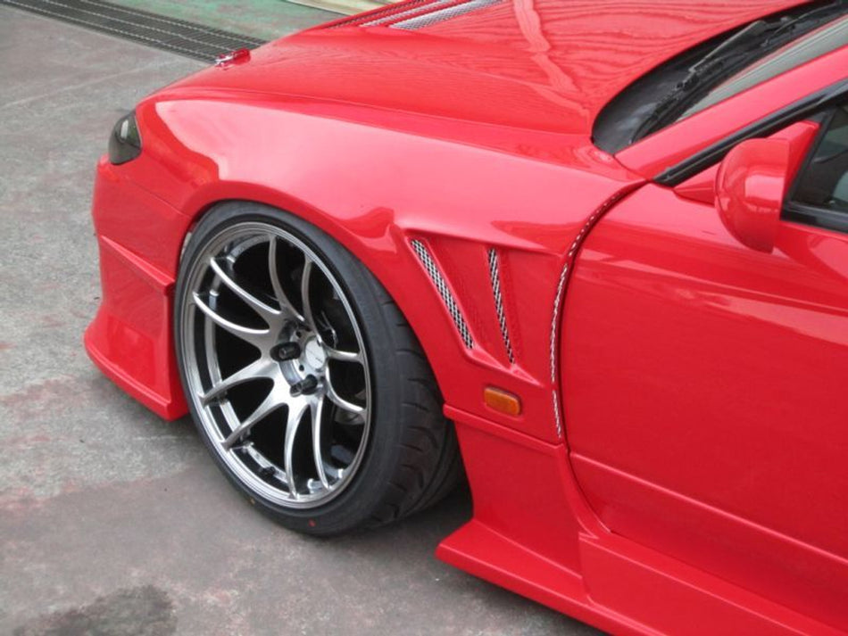 Car Modify Wonder - 30mm/50mm GT Front Fenders - S15 Silvia