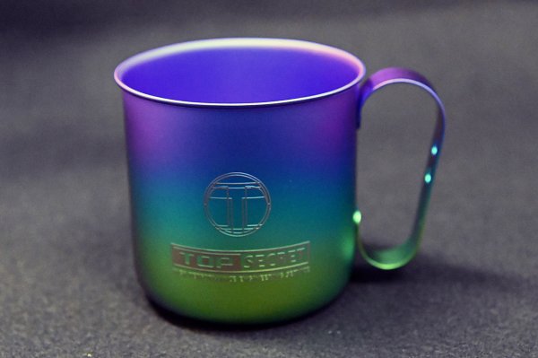 Top Secret Titanium Mug Cup