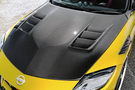 Top Secret Dry Carbon Aero Bonnet - RZ34