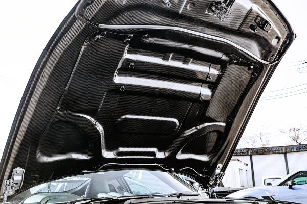 Top Secret Dry Carbon Aero Bonnet - RZ34