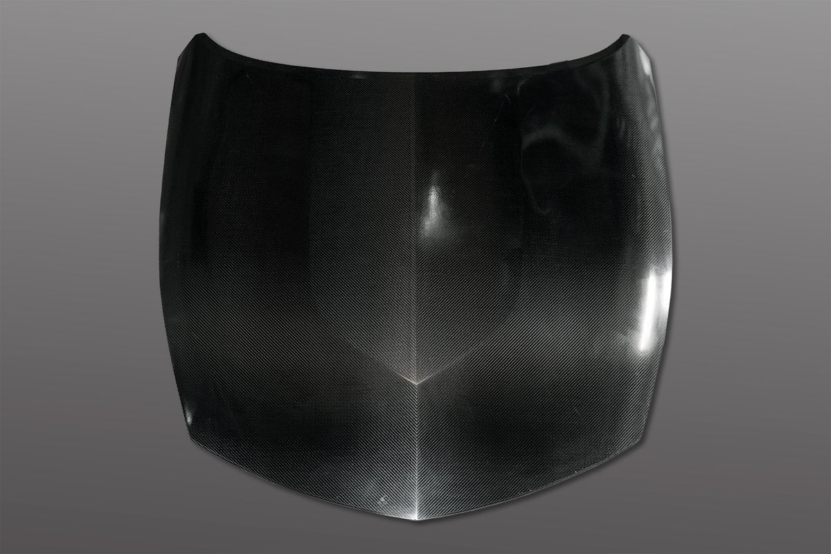 Top Secret Dry Carbon Bonnet OE Shape - RZ34