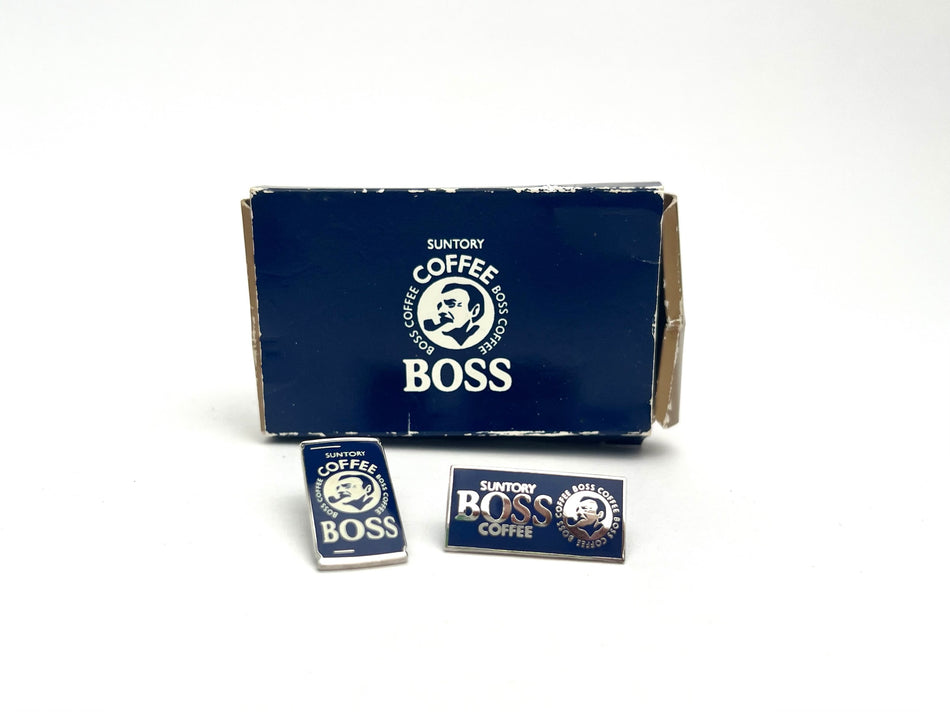 Boss Coffee Pins