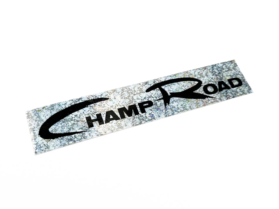 Champ Road Sticker (Black)