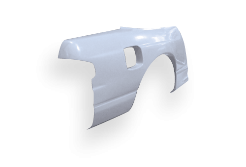 (IN STOCK) Origin Labo 50mm Press Line Rear Fenders - Nissan S13 COUPE/SILVIA