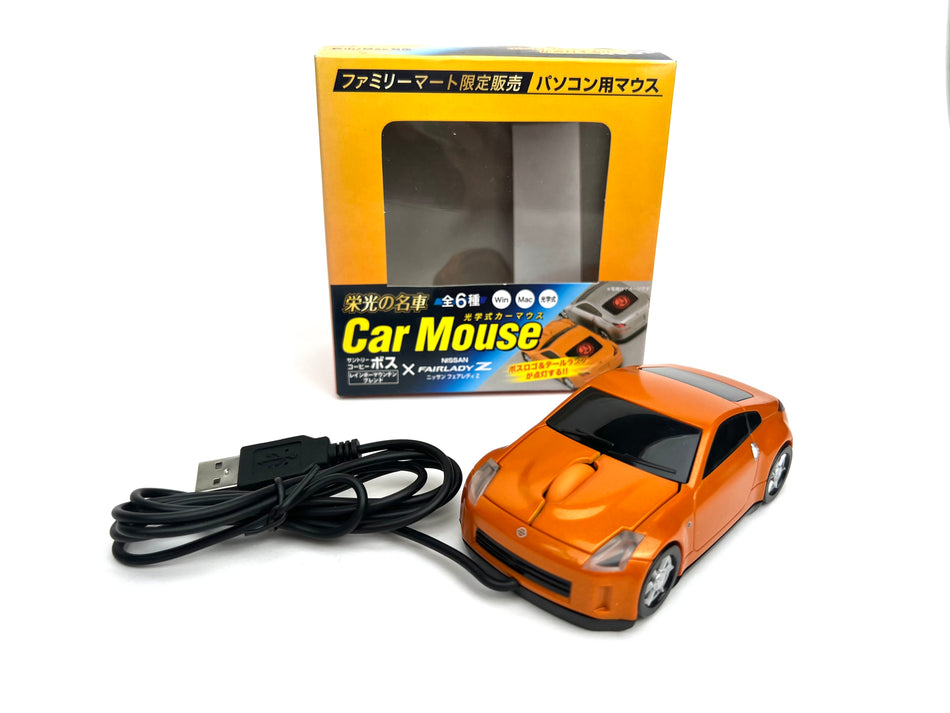 Boss Coffee Nissan 350z Car Mouse Orange