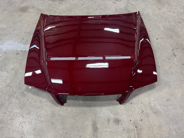 IN STOCK) M-Sports Red Colored Carbon Hood JZX100 Chaser *DAMAGED