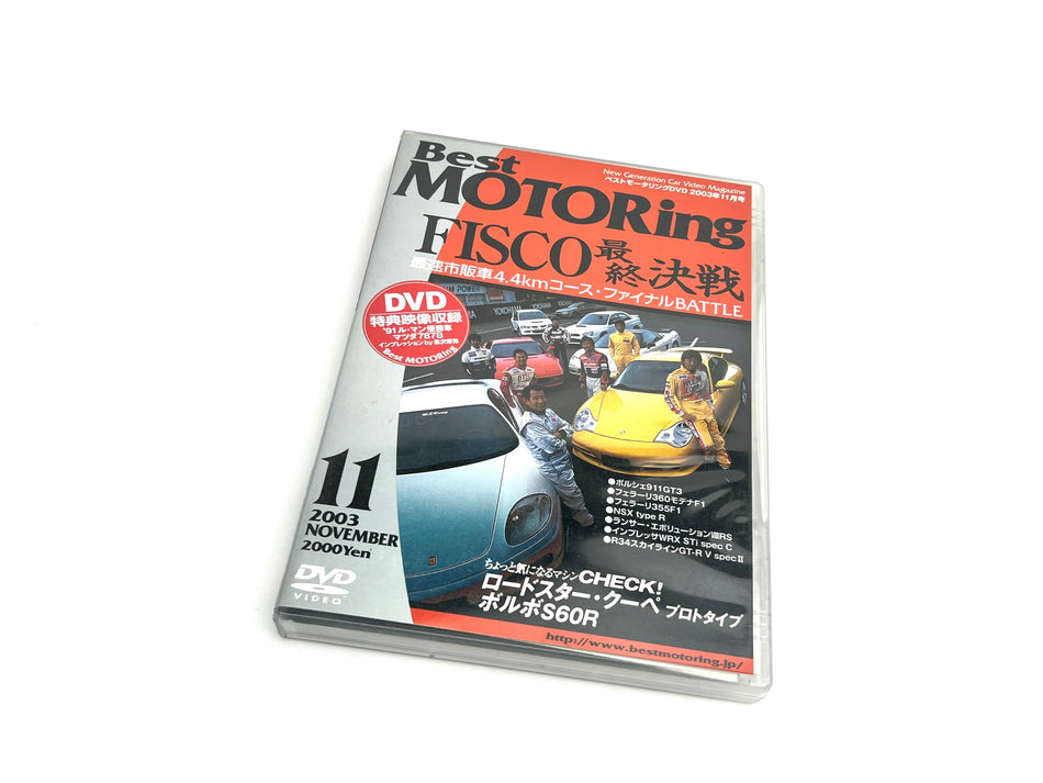 Best Motoring DVD: November 2003