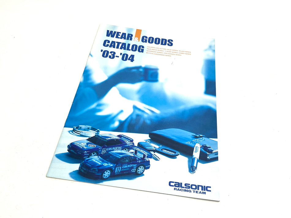 Calsonic Wear & Goods catalog 03-04