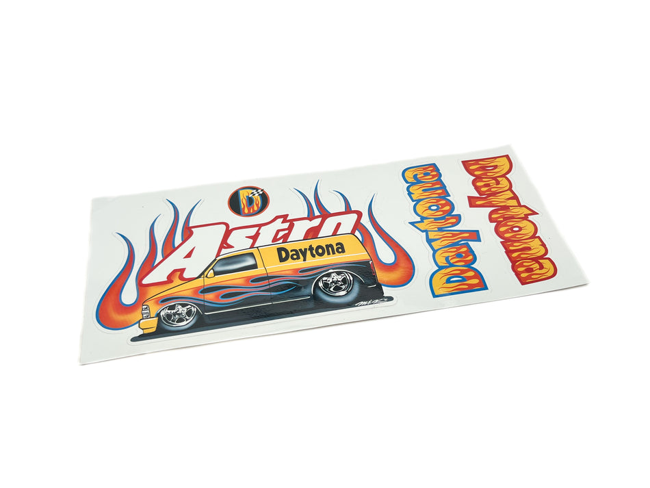 Astro Daytona Sticker Sheet
