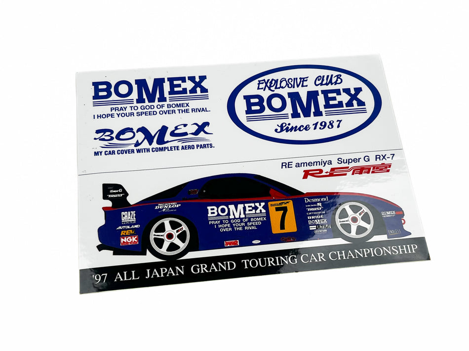 Bomex Sticker Sheet