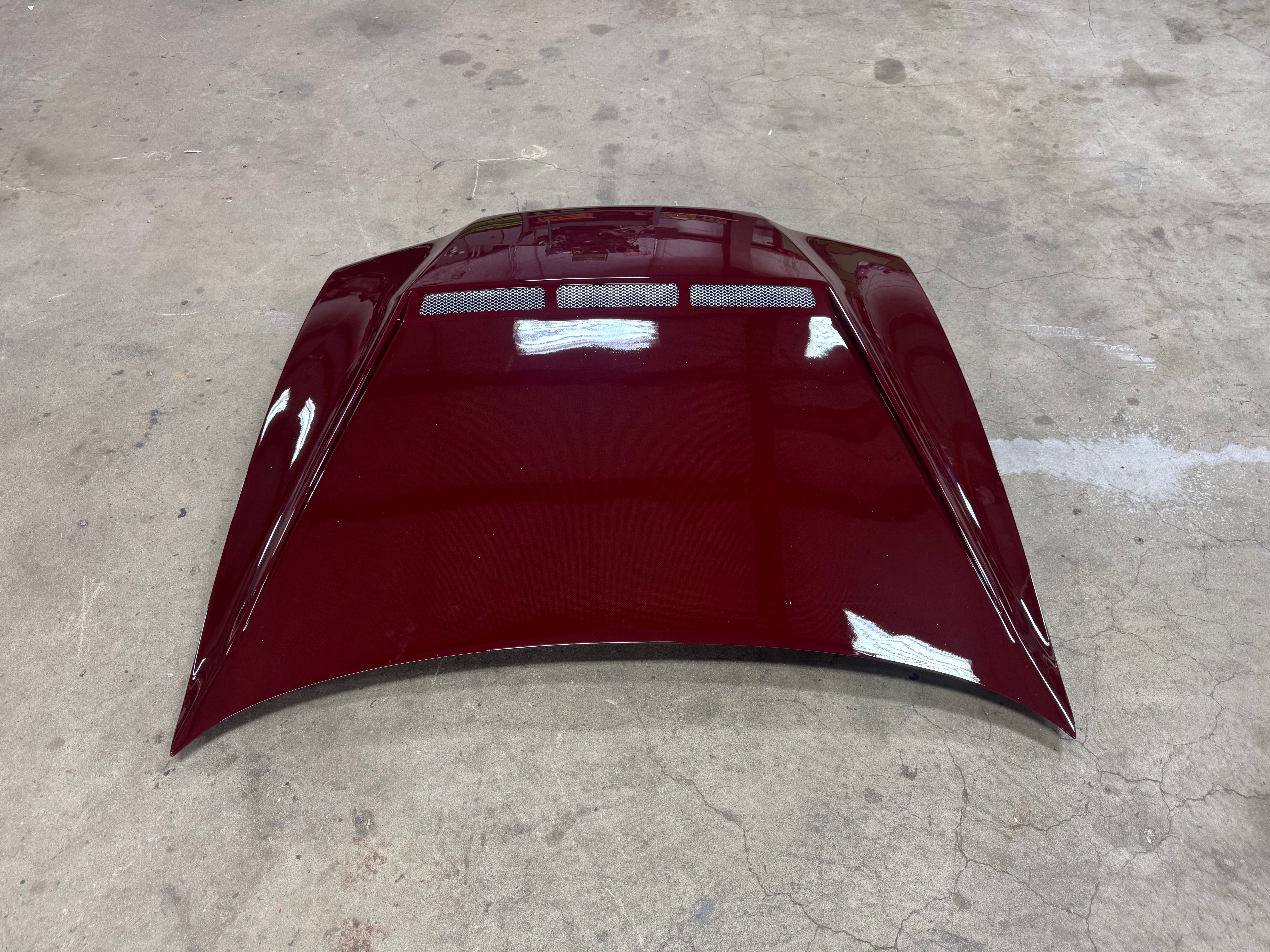 IN STOCK) M-Sports Red Colored Carbon Hood JZX100 Chaser *DAMAGED