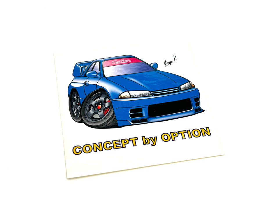 Concept Option Sticker Nissan R32