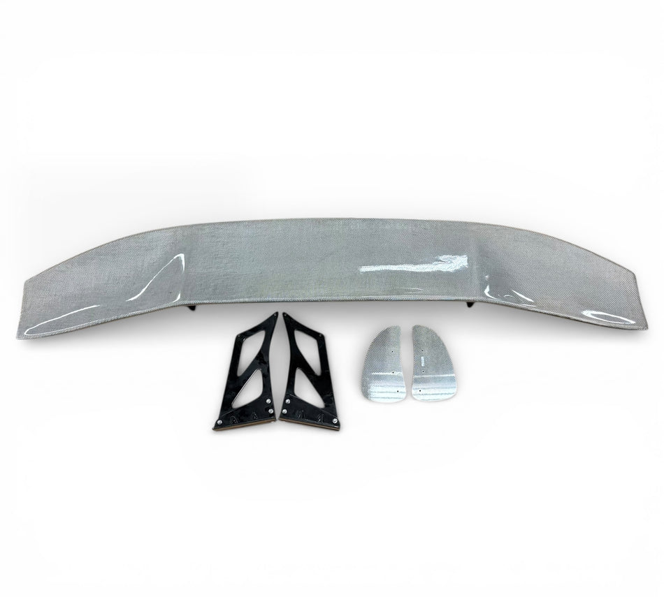 Origin Labo - General Purpose Silver Carbon GT Wing 1700mm - Universal Fit