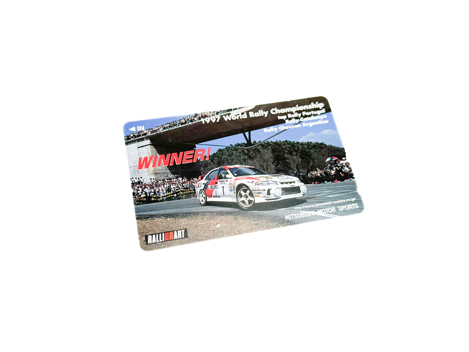 Tommi Mäkinen Mitsubishi Evolution III WRC Telephone Card