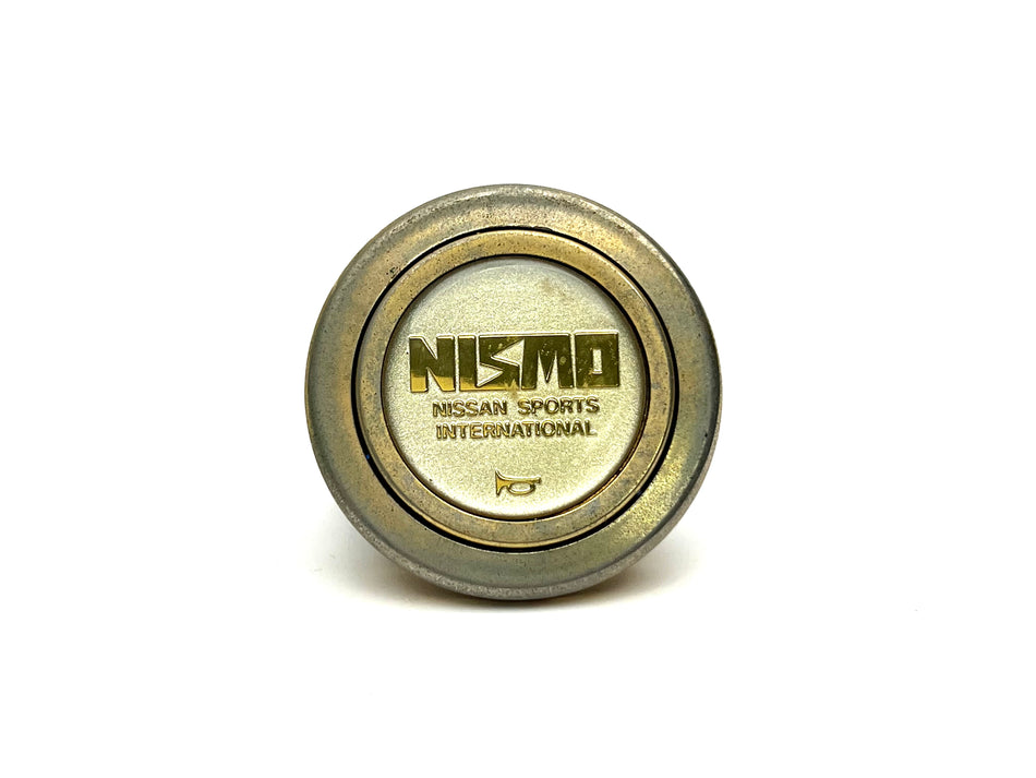 Nismo Old Logo Horn Button (Gold)