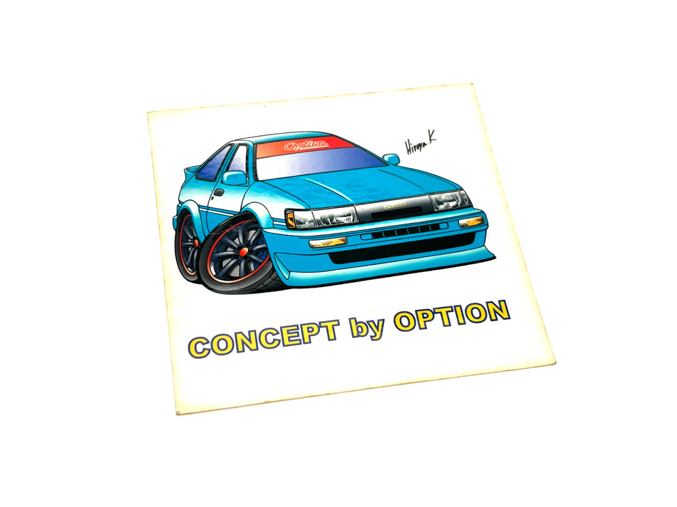 Concept Option Sticker Toyota Levin