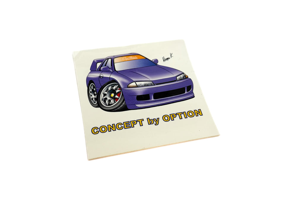 Concept Option Sticker Nissan R32