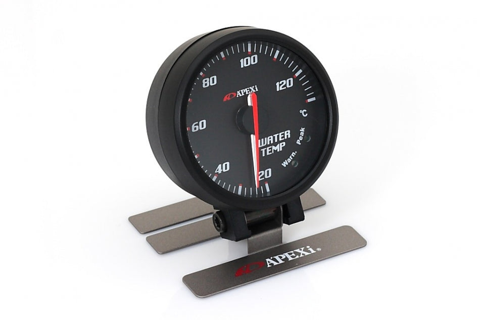 A'PEX-i ELII System Meters - Water Temp (Black Display / Black Ring)