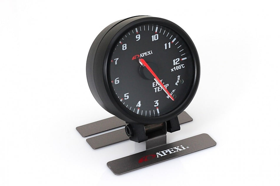 A'PEX-i ELII System Meters - Exhaust Gas Temp (Black Display / Black Ring)