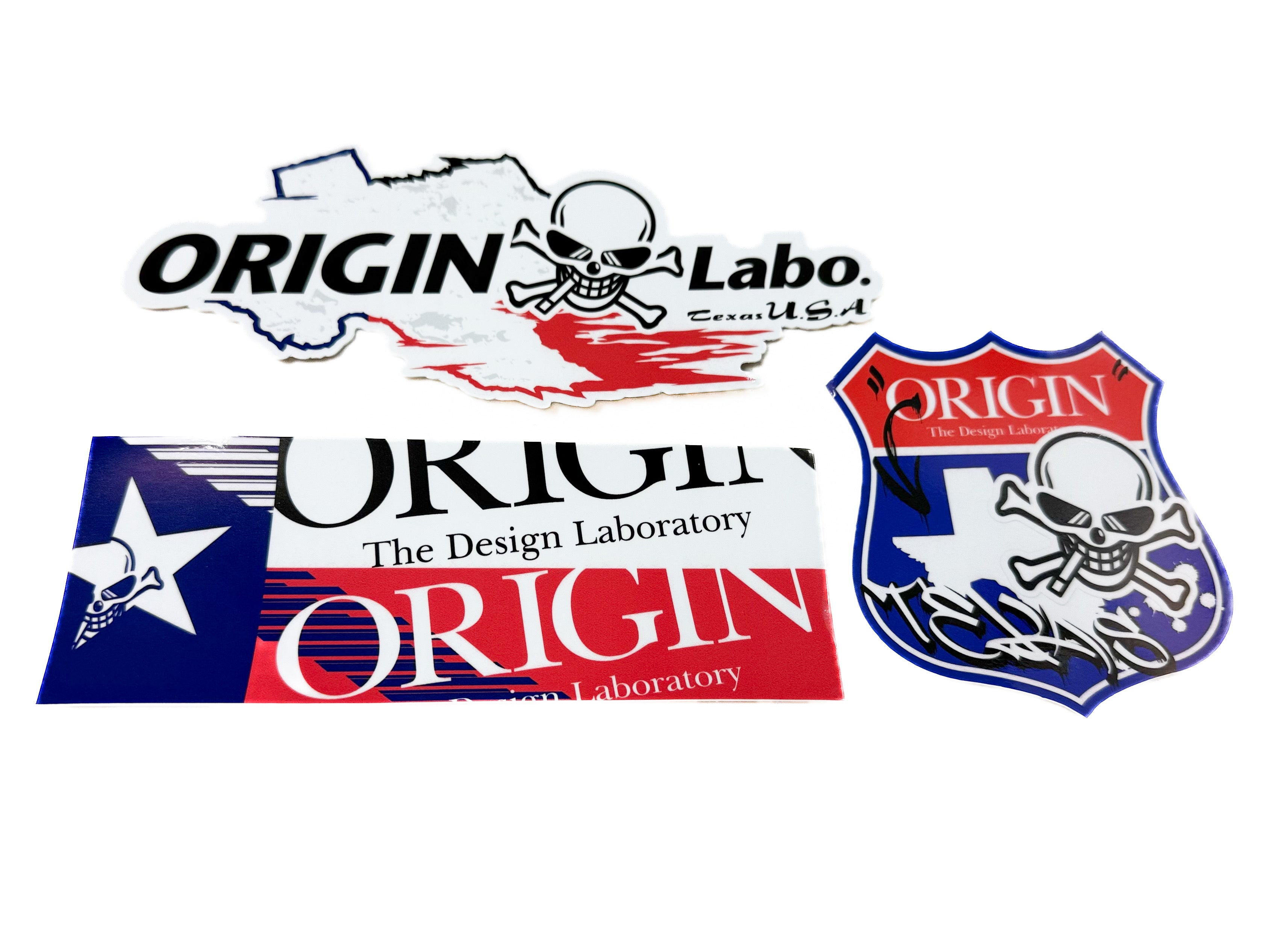 Origin 8 Sticker Origin Labo Texas Stickers – jetdavis.parts