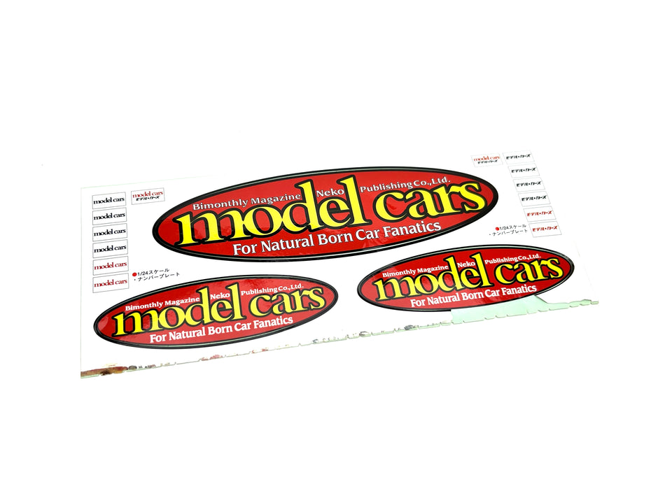 Model Cars Magazine Sticker Sheet