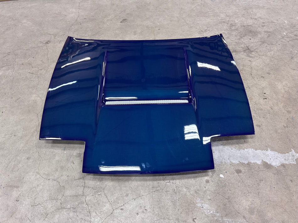 (IN STOCK) M-Sports Blue Colored Carbon Hood S13 180sx/240sx