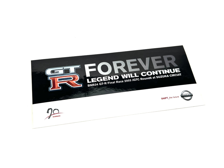 Nissan GT-R Forever Sticker