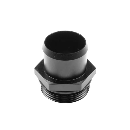 Chase Bays 20AN ORB to 35mm/1.38in Push-On Hose Aluminum Adapter - Black