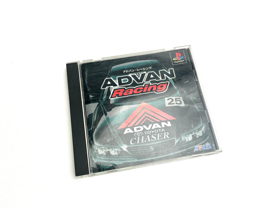Advan Racing PlayStation PS1 Game