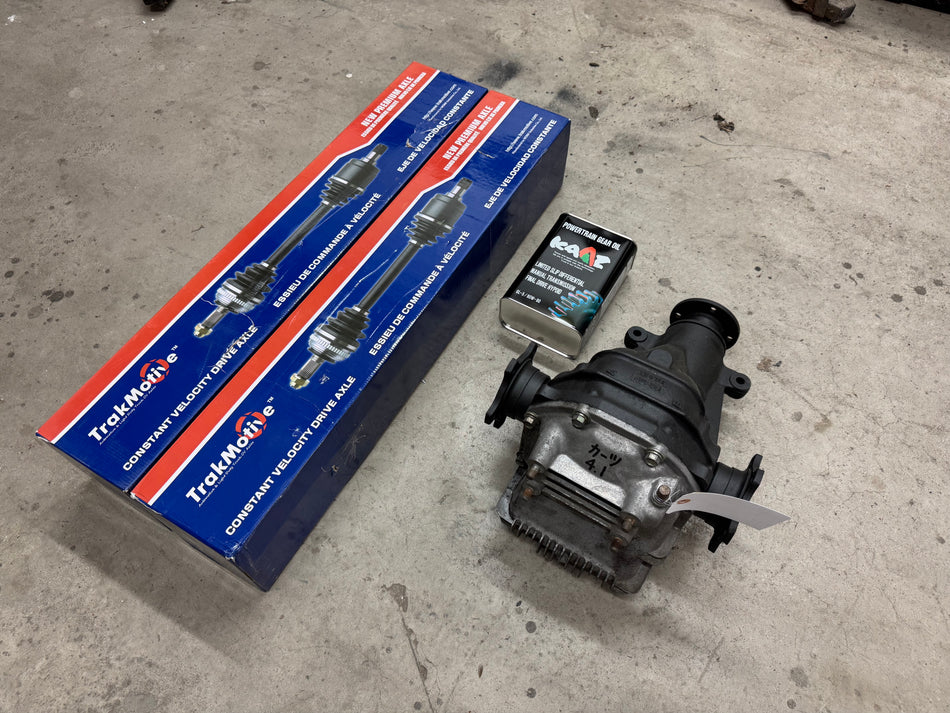 S13 Kaaz 2 Way LSD 4:1 W/ Axles & Fluid