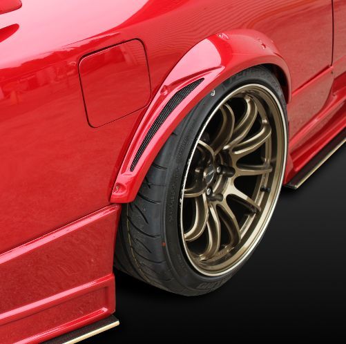 G-Corporation Rear GT Overfenders 60mm Wide New Design - S15 Silvia
